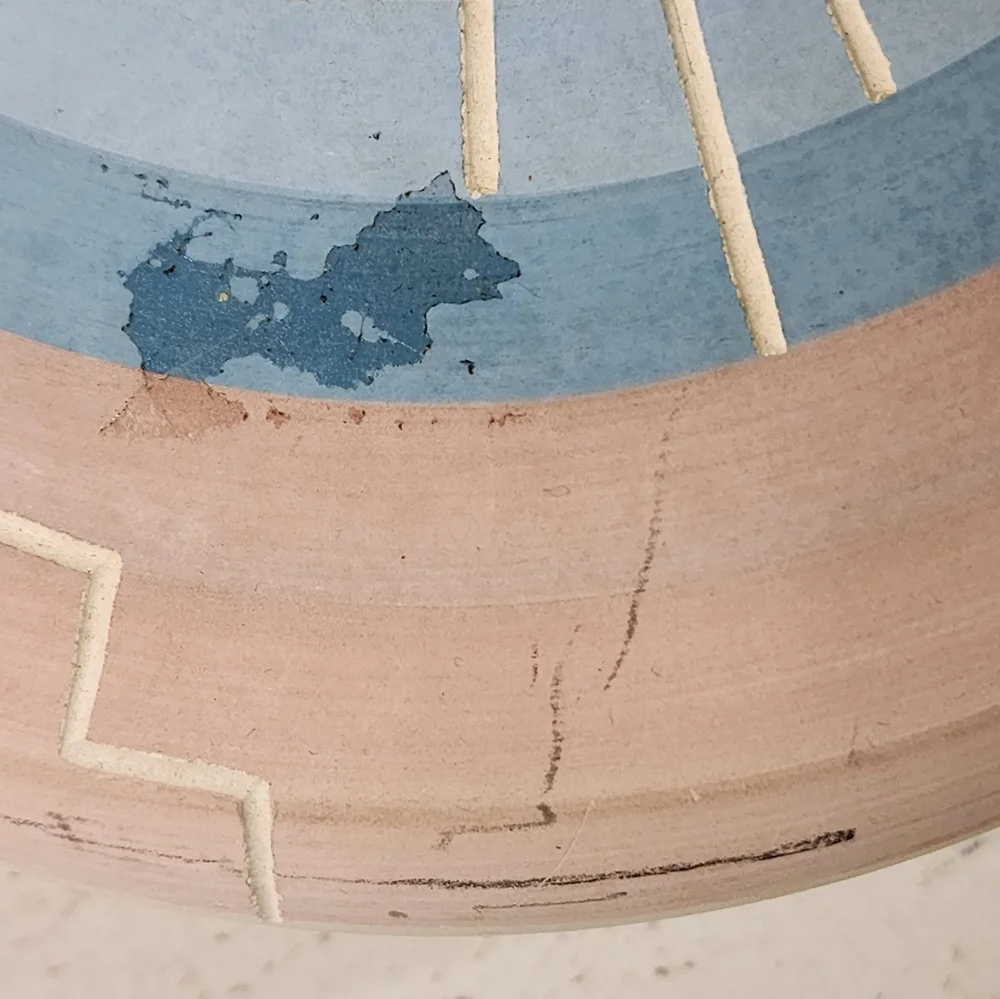 Southwest Clay‎ Pot Vase Signed By Artist (Stiles)